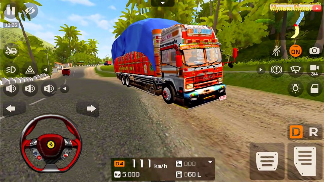 Indian Cargo Modern Truck Game screenshot game