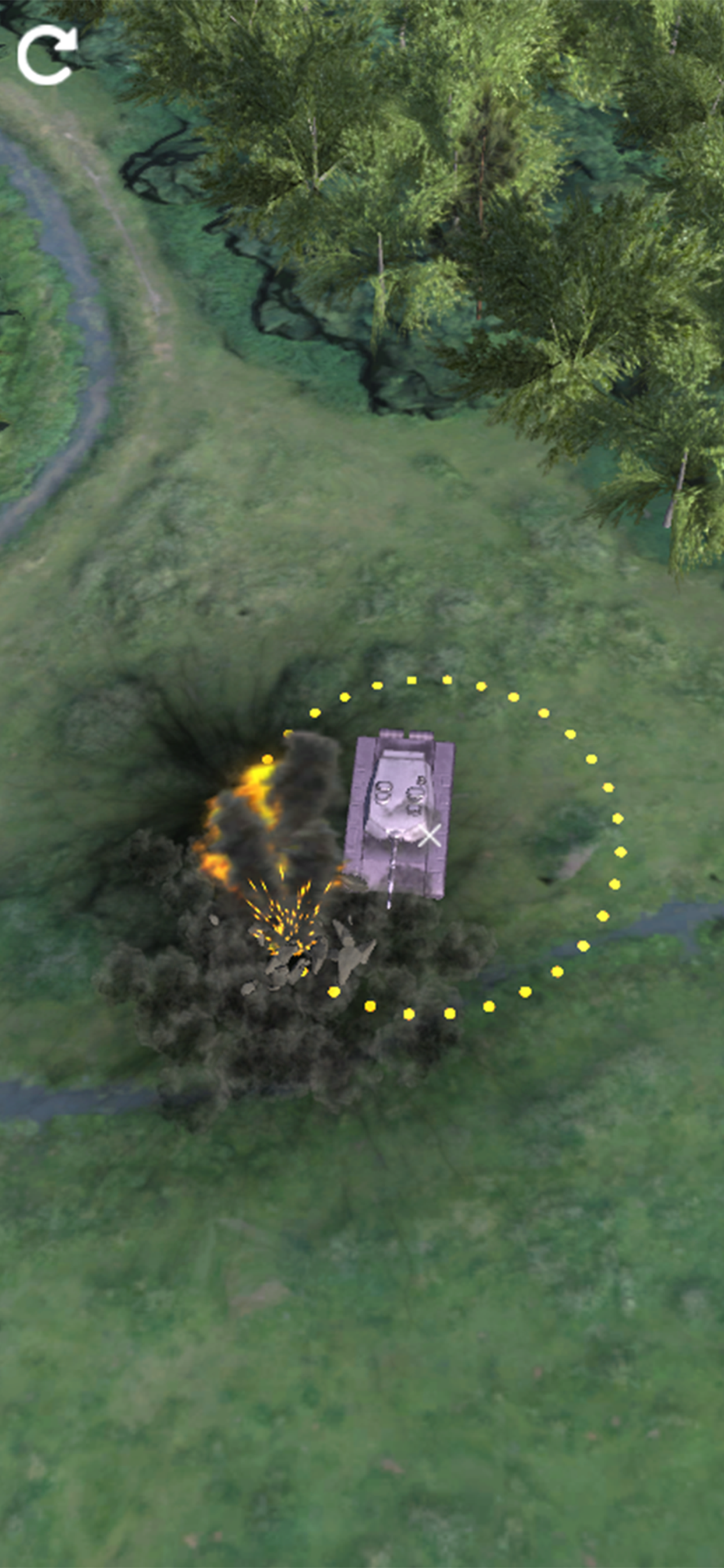 Artillery Strike Game Screenshot