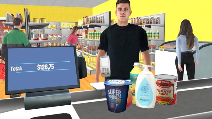 슈퍼마켓 시뮬레이터 상점 관리자 게임 식료품 쇼핑 게임 게임 스크린 샷
