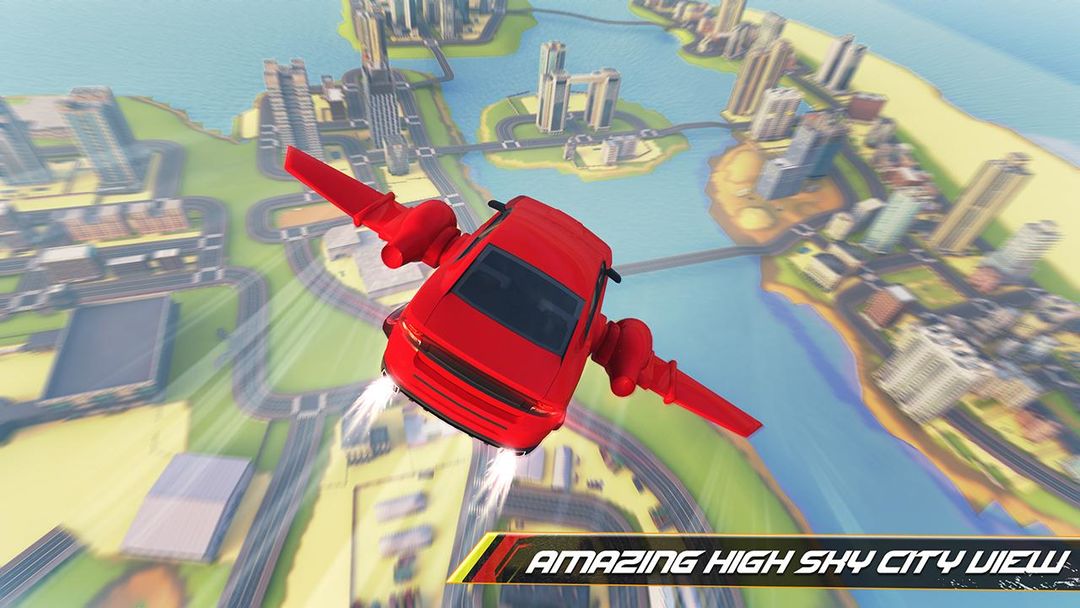 Mobil Terbang Mengemudi 2020 - Ultimate Mobil screenshot game