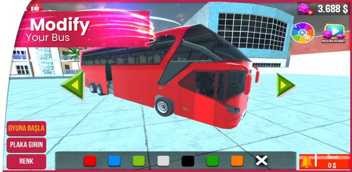 Bus Simulator: Real 3D Game Screenshot