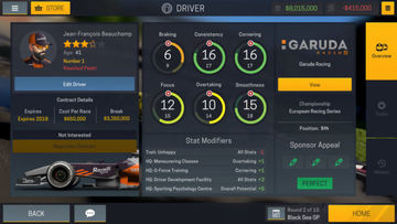 Motorsport Manager Mobile 2 Game Screenshot