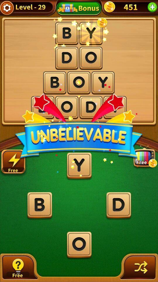 Word Saga : Search,find,connect,link in crossword Game Screenshot
