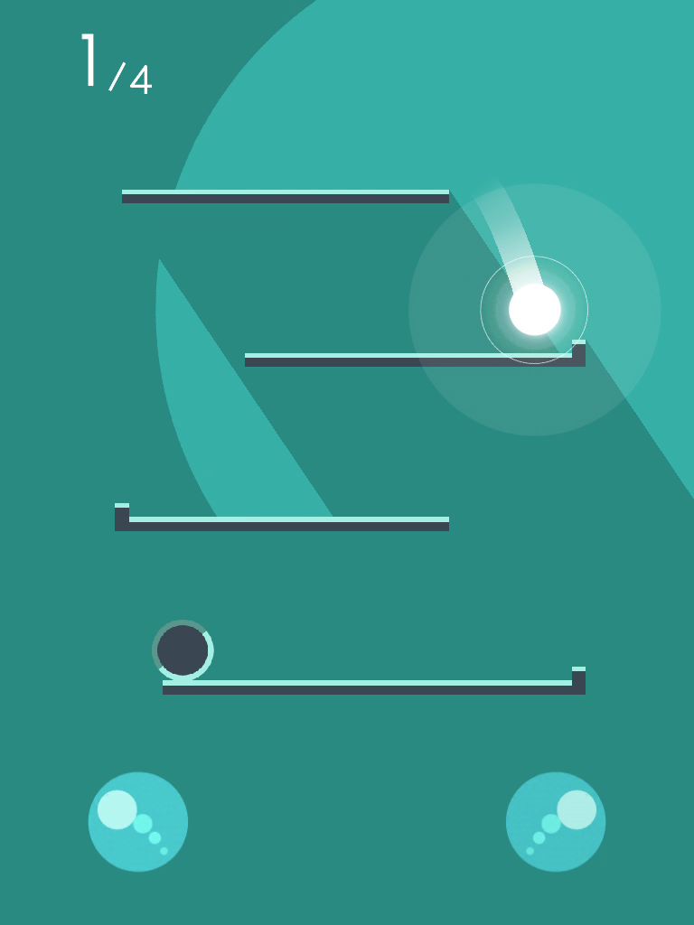 Screenshot of HOLE. - simple puzzle game