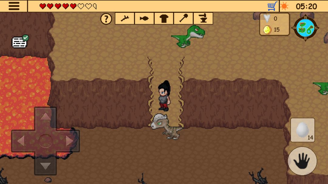 Survival RPG 3:Lost in time 2D screenshot game