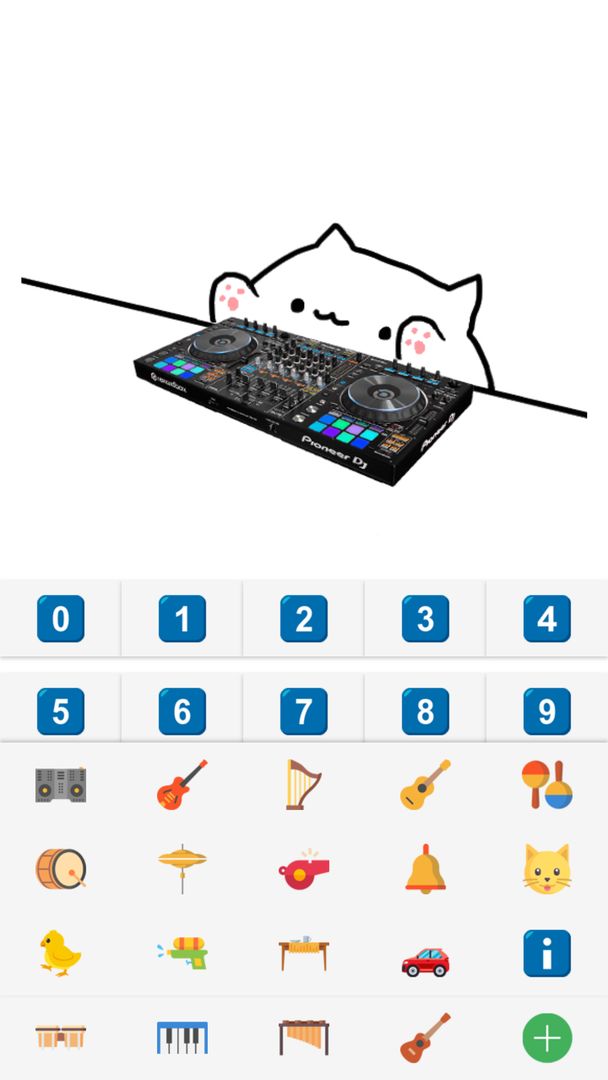 Bongo Cat: Musical Instruments screenshot game
