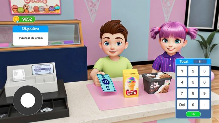 Ice Cream Cashier Simulator 3d Game Screenshot