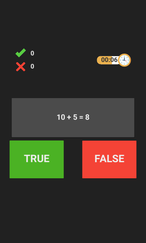 Quiz Math : Math Games Game Screenshot