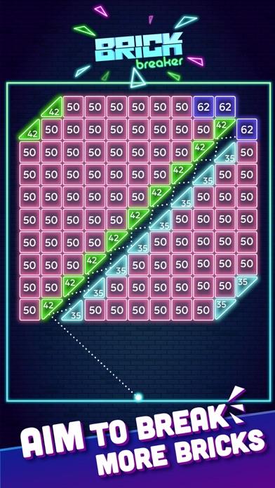 Brick Breaker Glow Ball Crush 遊戲截圖