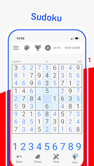 Sudoku - Best Number Puzzles Game Screenshot