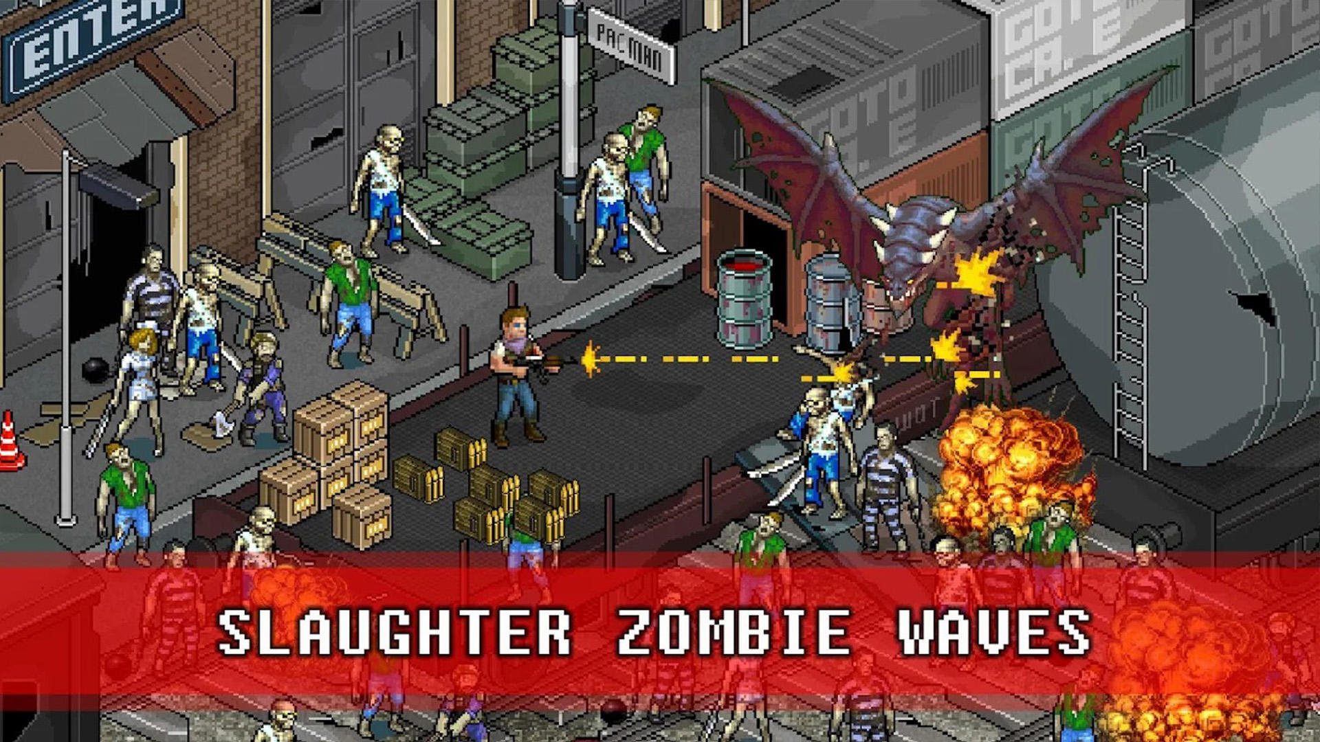 Fury Survivor: Pixel Z Game Screenshot