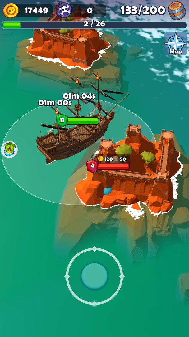 Screenshot of Pirate Raid - Caribbean Battle