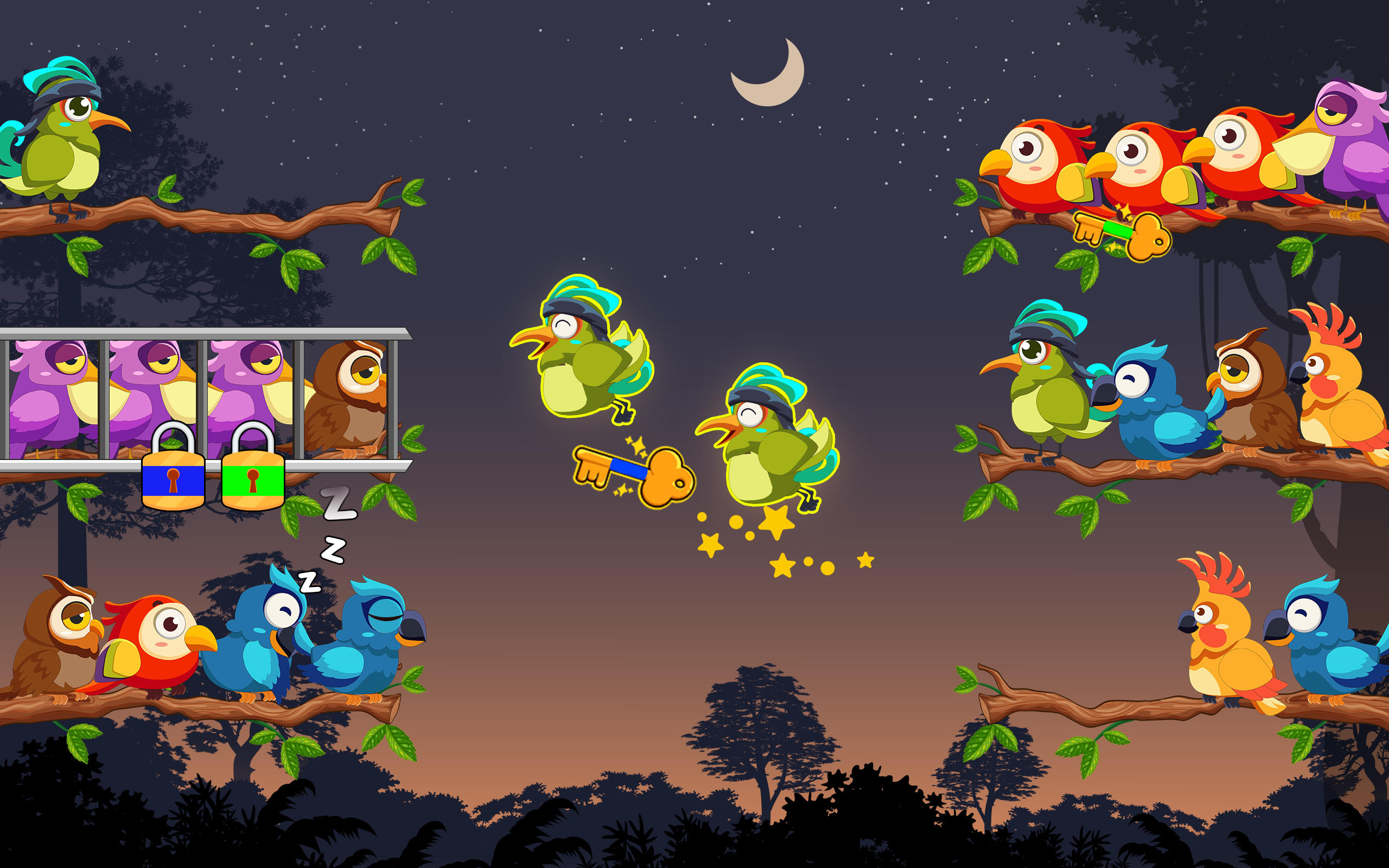 Screenshot 21 of Bird Sort Color Puzzle Game 