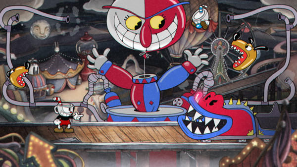 Cuphead (PC/PS4/Xbox/NS) ゲームのスクリーンショット