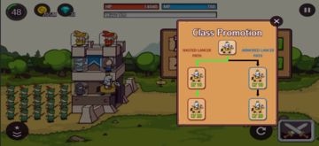 Castle Defender Saga of War Game Screenshot