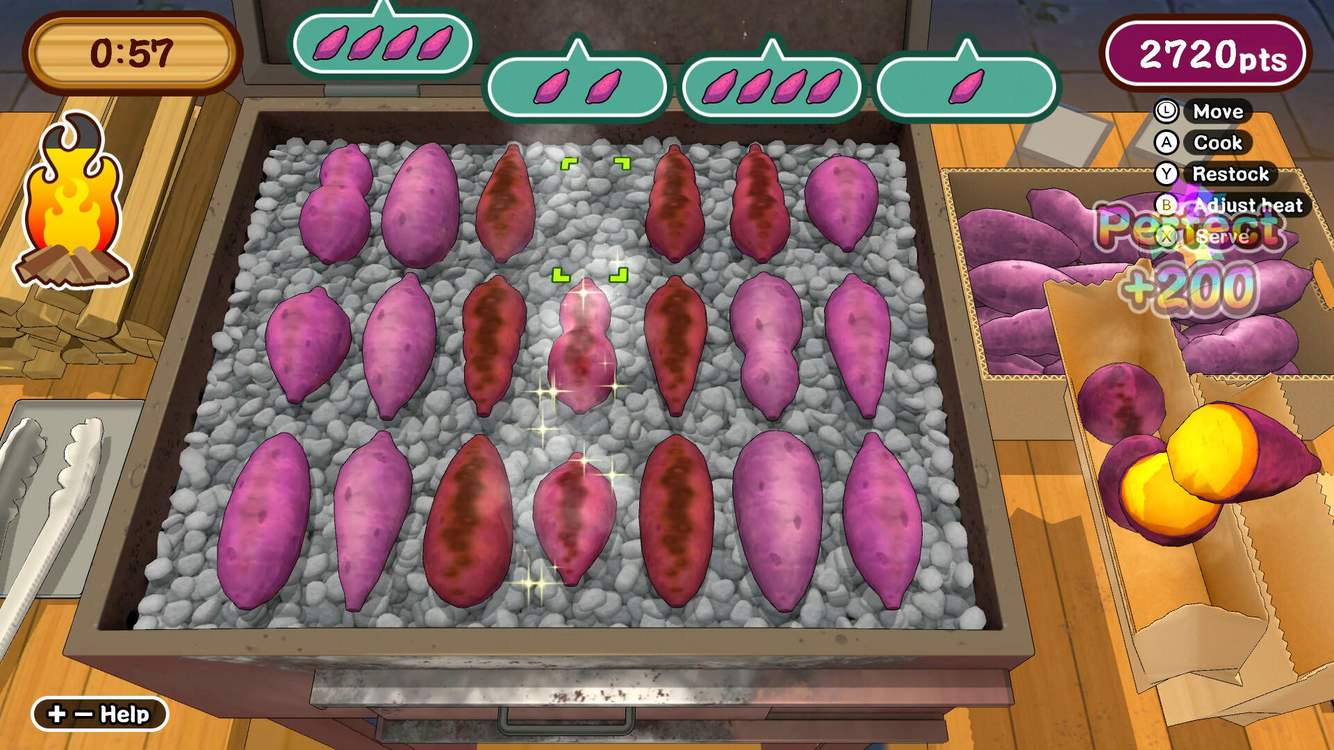 Make it! Yakiimo 遊戲截圖