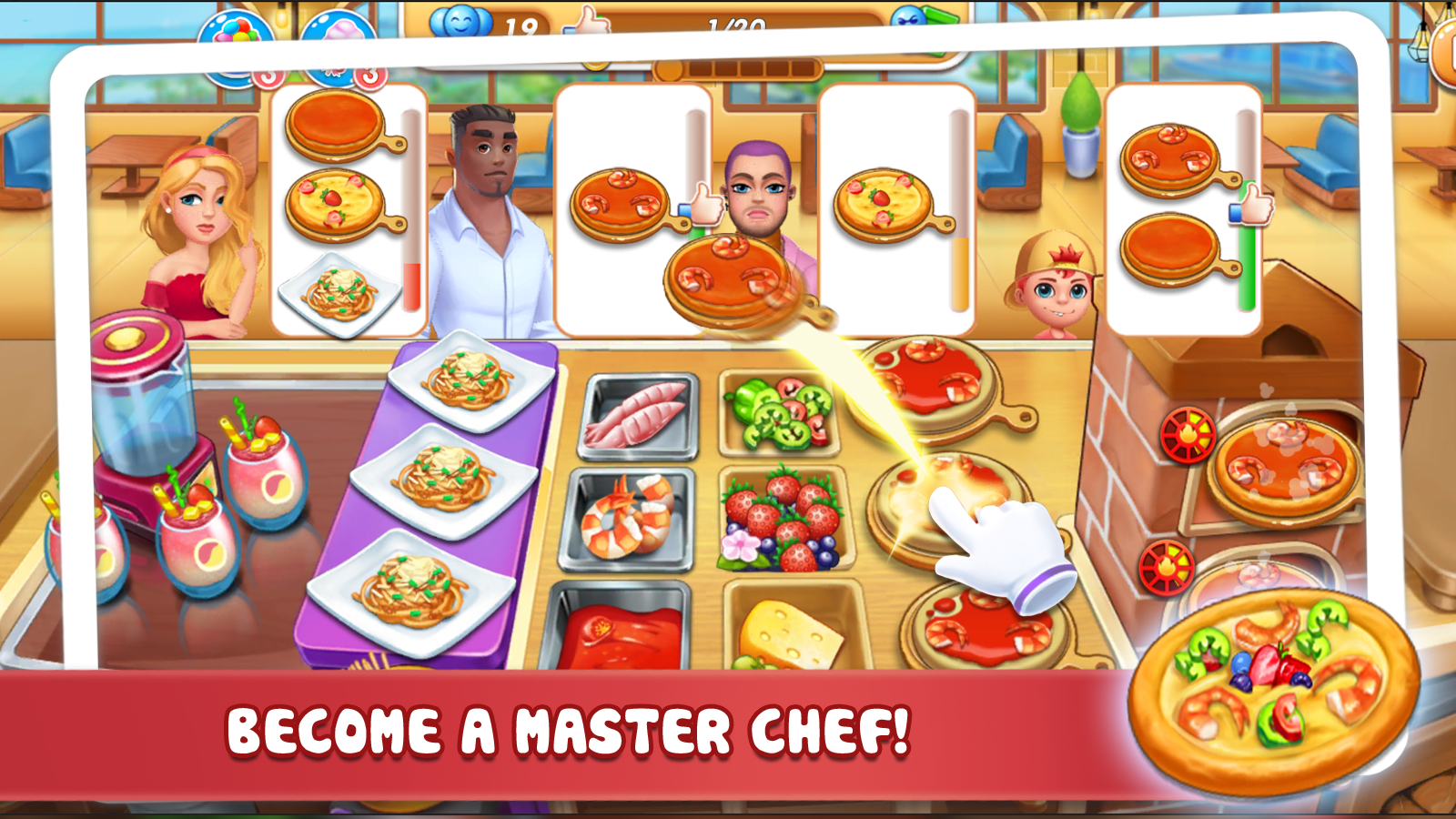 Screenshot 1 of Cooking Life : Master Chef at Fever Cooking Game 10.2