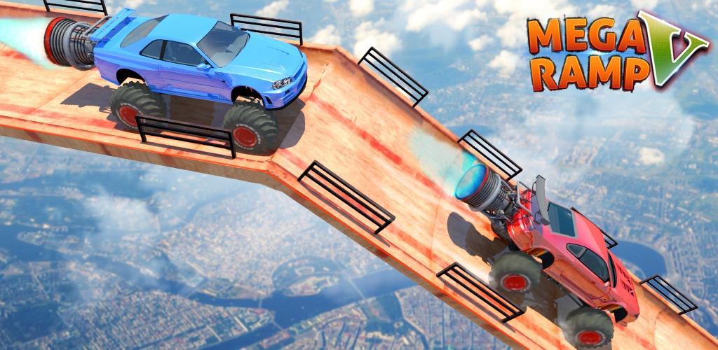 Banner of Mega Ramp V - Extreme Car Racing Nouveaux jeux 2020 