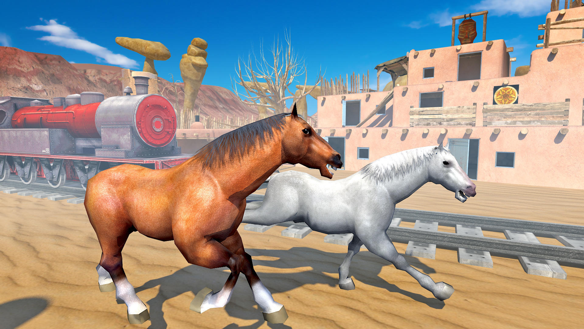 Wild Horse Simulator 3D 遊戲截圖