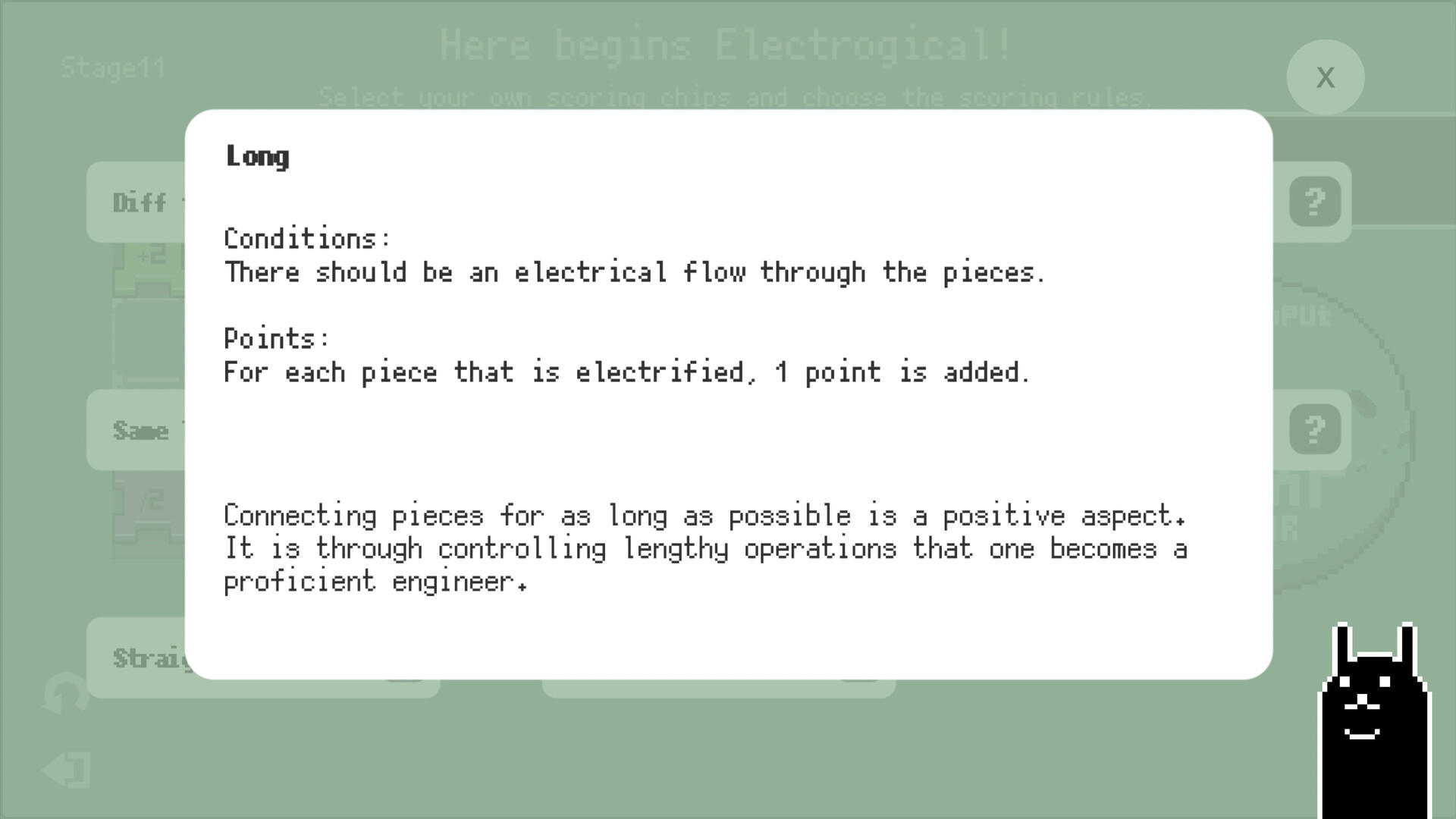 Electrogical screenshot game
