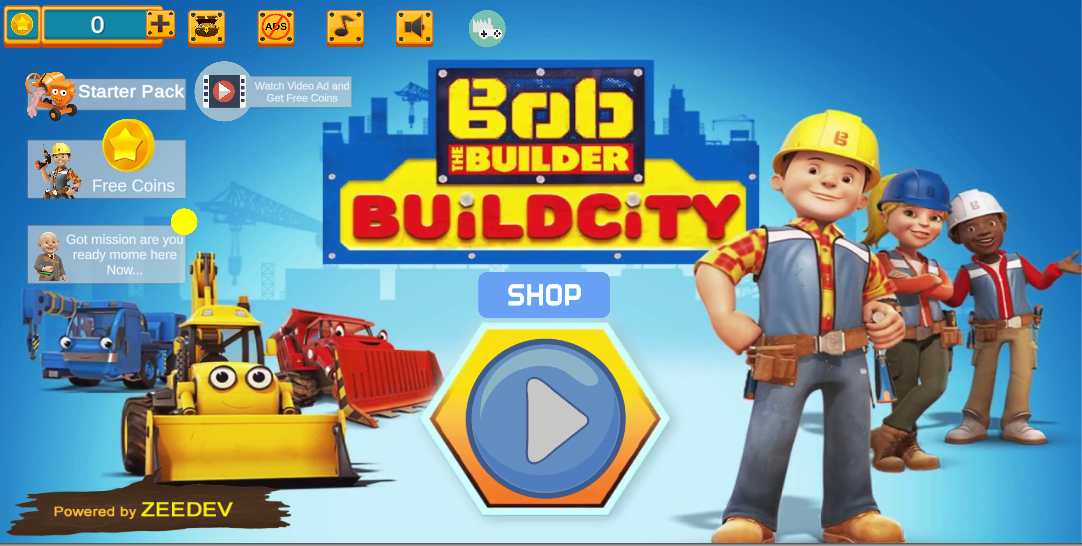 Скриншот игры Bob The Builder Build City