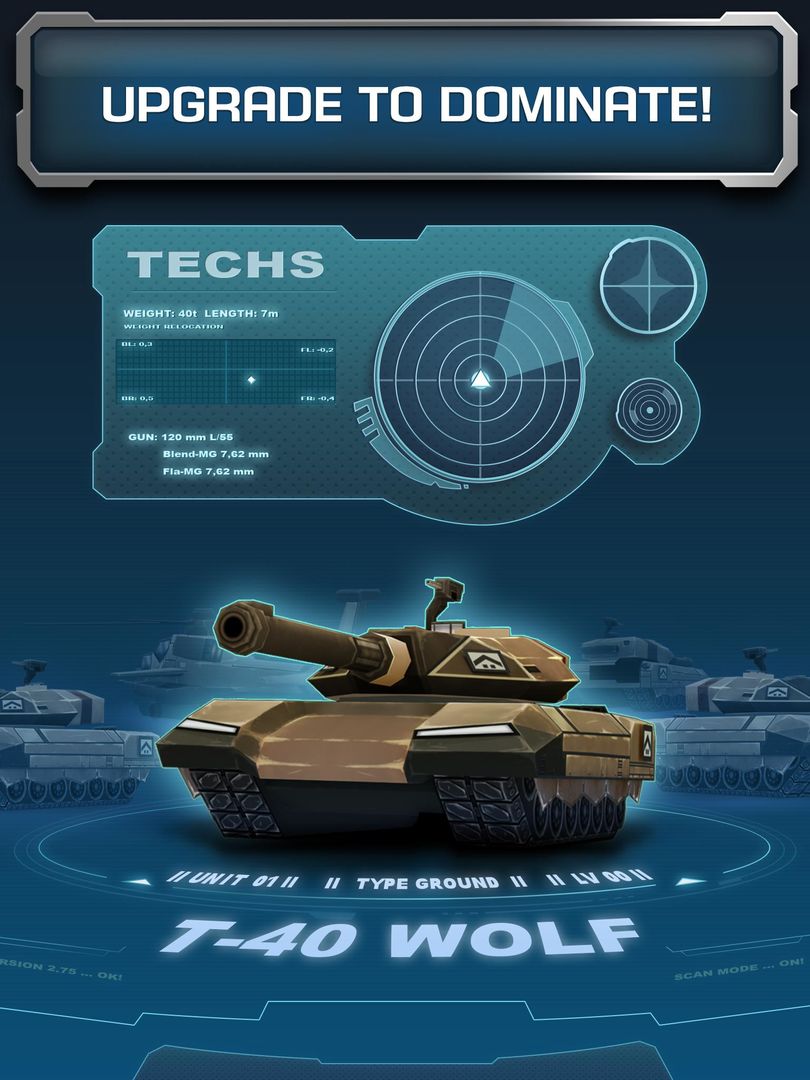 Alpha Assault - Tank Warfare 게임 스크린 샷