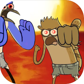 Regular Show Fist punsh