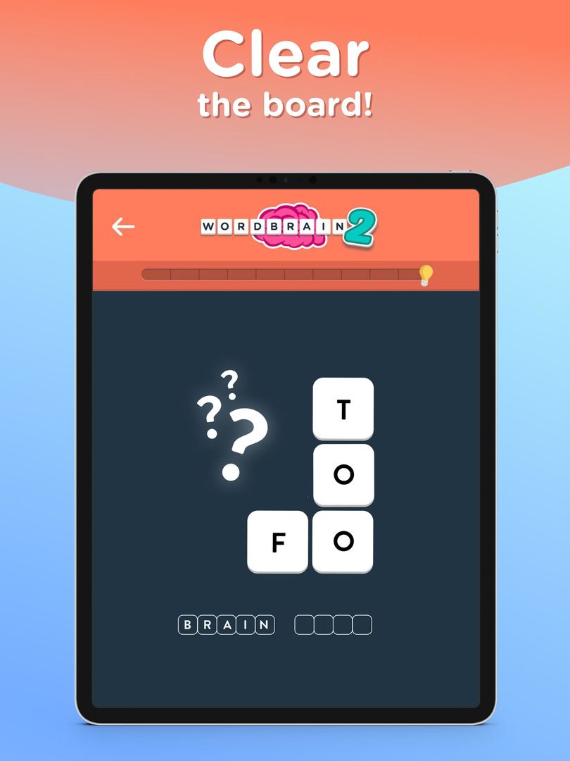 Screenshot of WordBrain 2 - word puzzle game