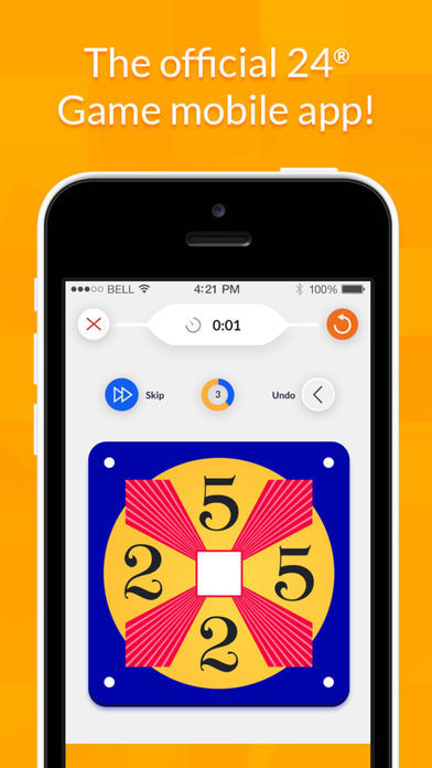 Screenshot of 24 Game – Math Card Puzzle