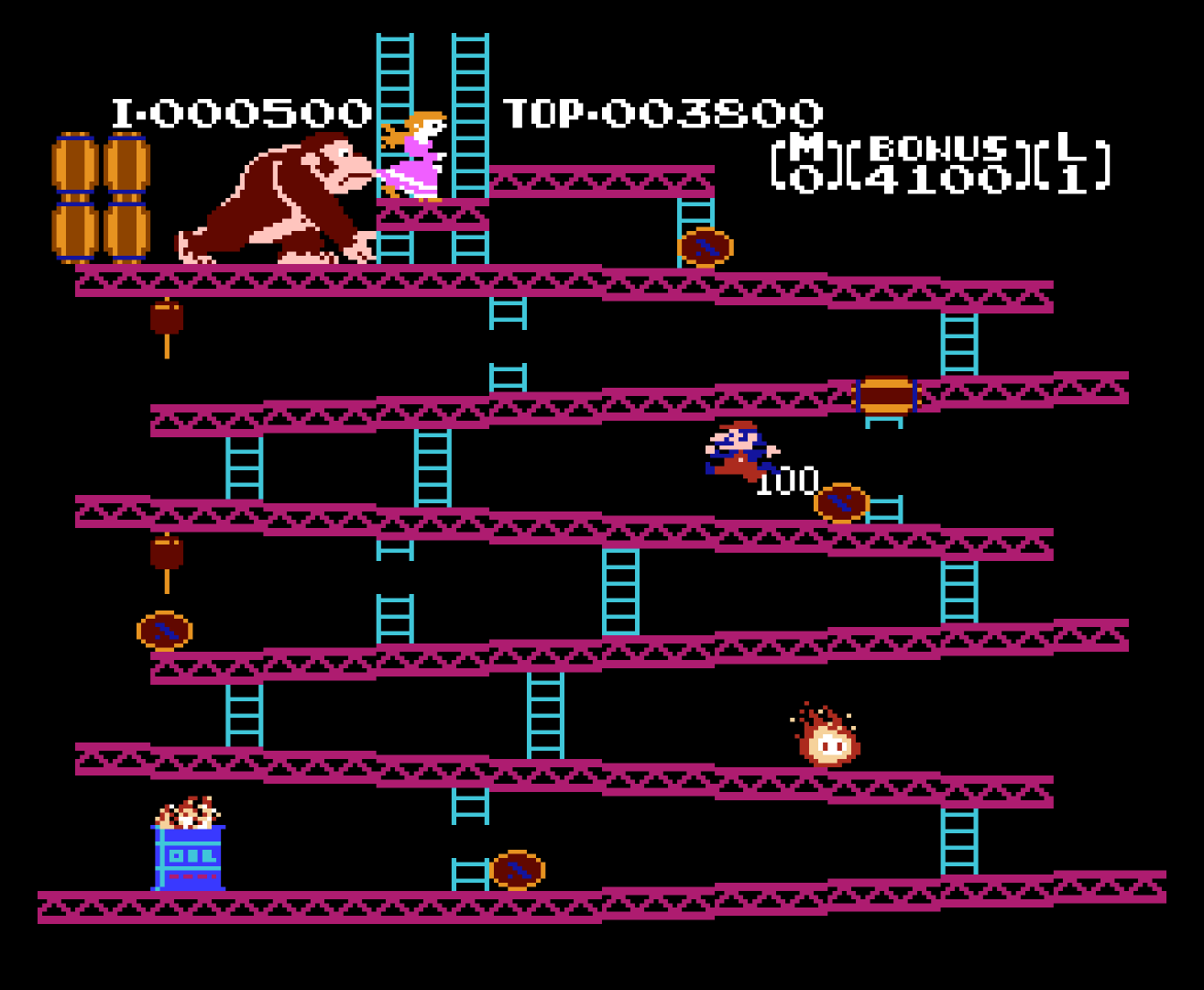 Monkey Kong Classics 게임 스크린샷
