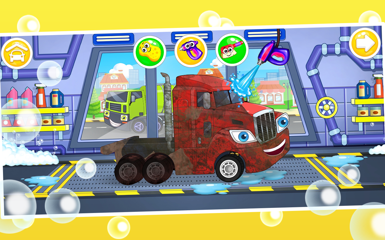 Скриншот игры Carwash: Trucks