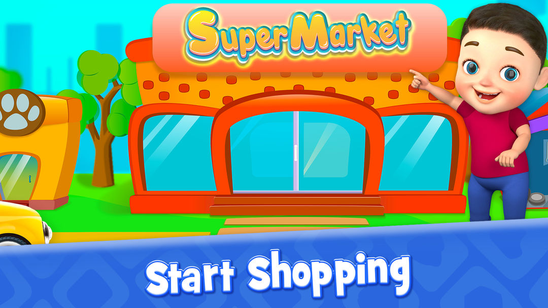 Baby BST Kids - Supermarket screenshot game