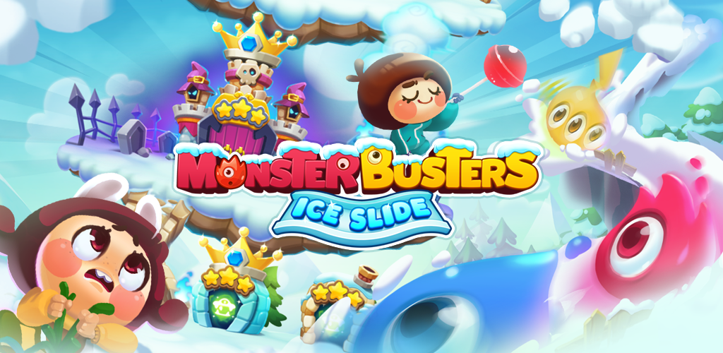 Banner of Monster Busters: สไลด์น้ำแข็ง 1.0.86