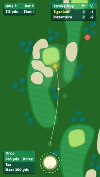 Captura de Tela do Jogo Bogey Royale