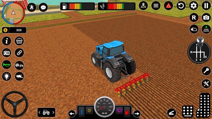 Real Tractor Farming Game Game Screenshot