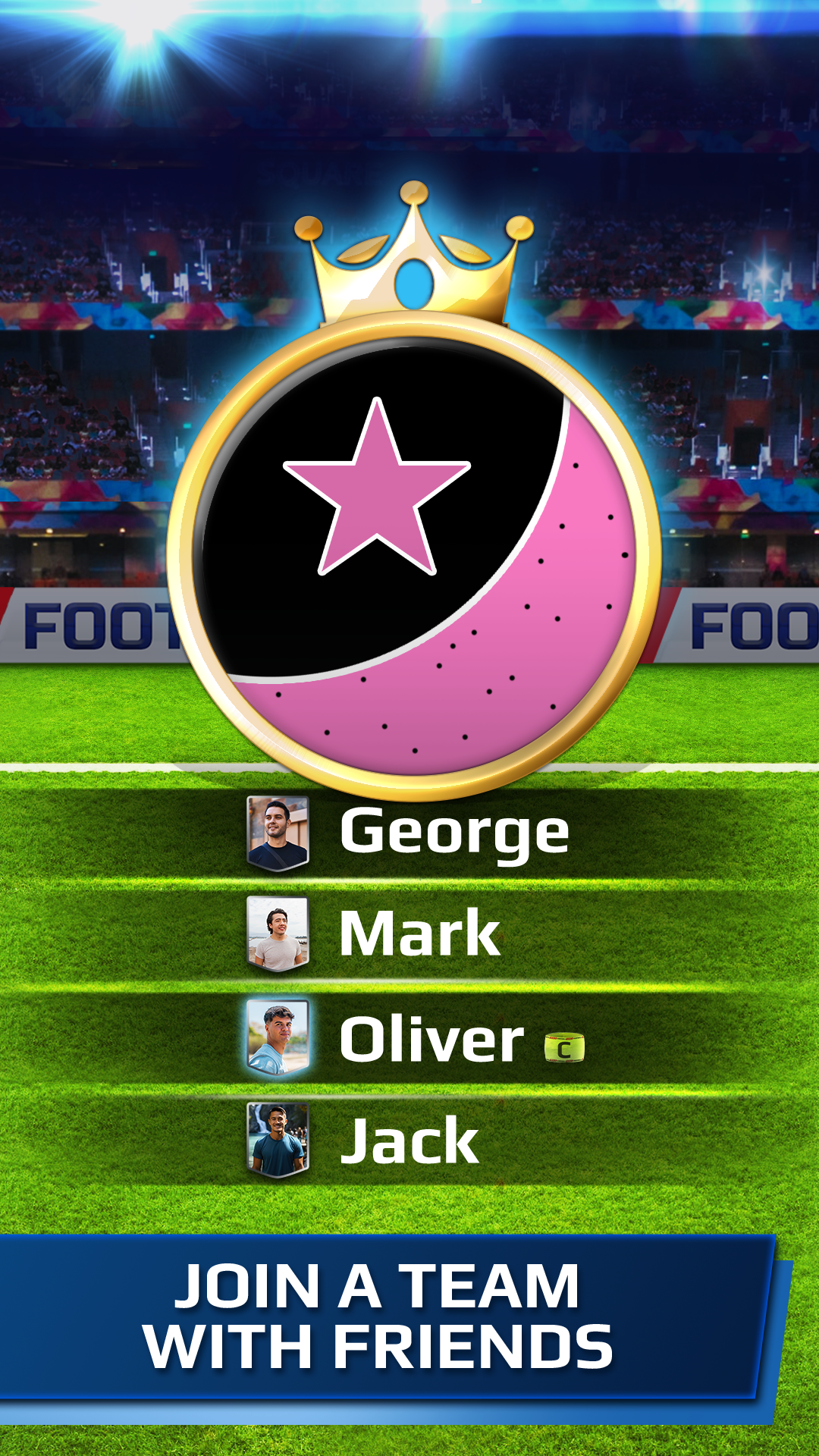 Cuplikan Layar Game Football Rivals: Soccer Clash