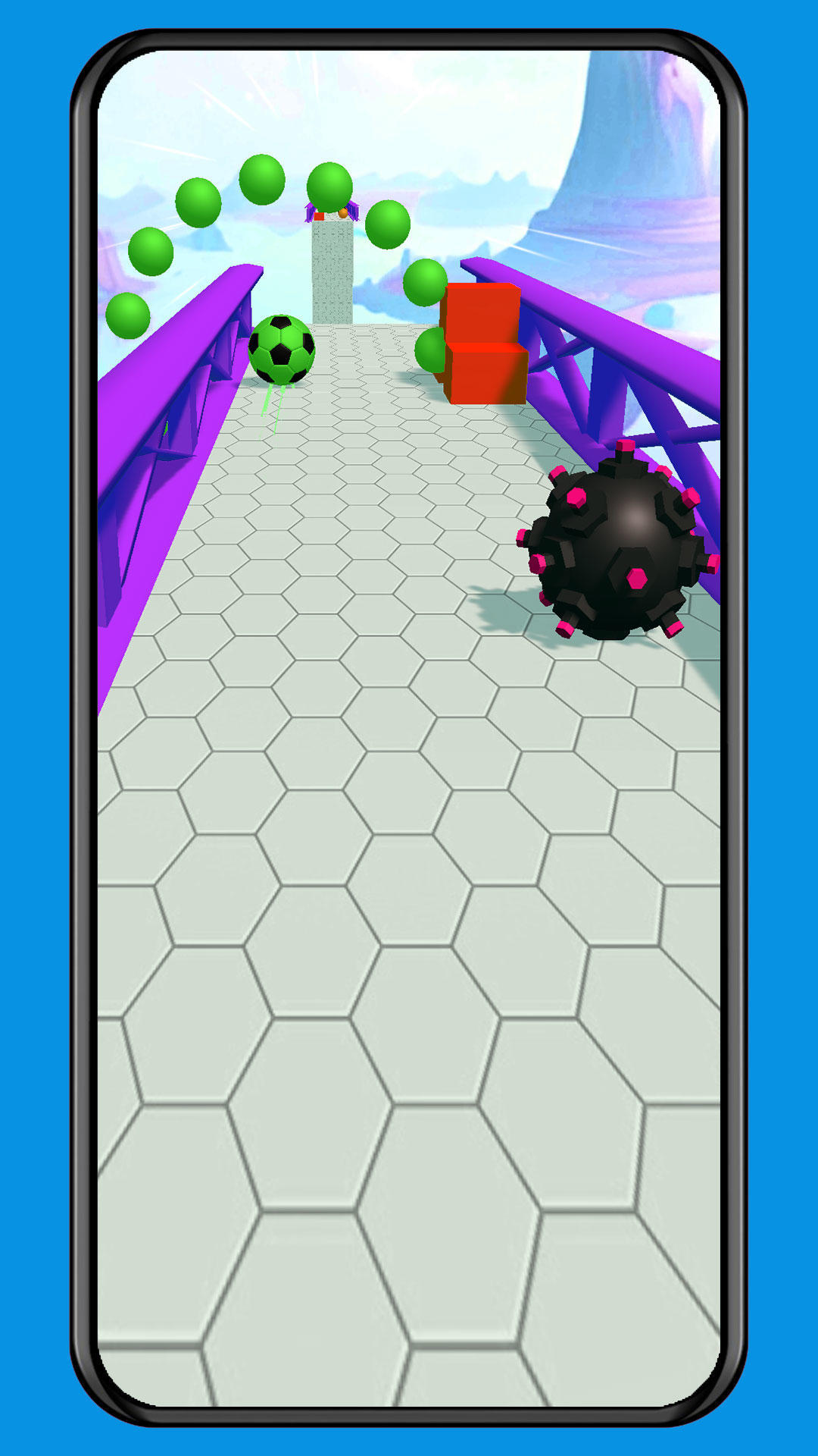 Rolling Skyball: Going Ball 3D ゲームのスクリーンショット