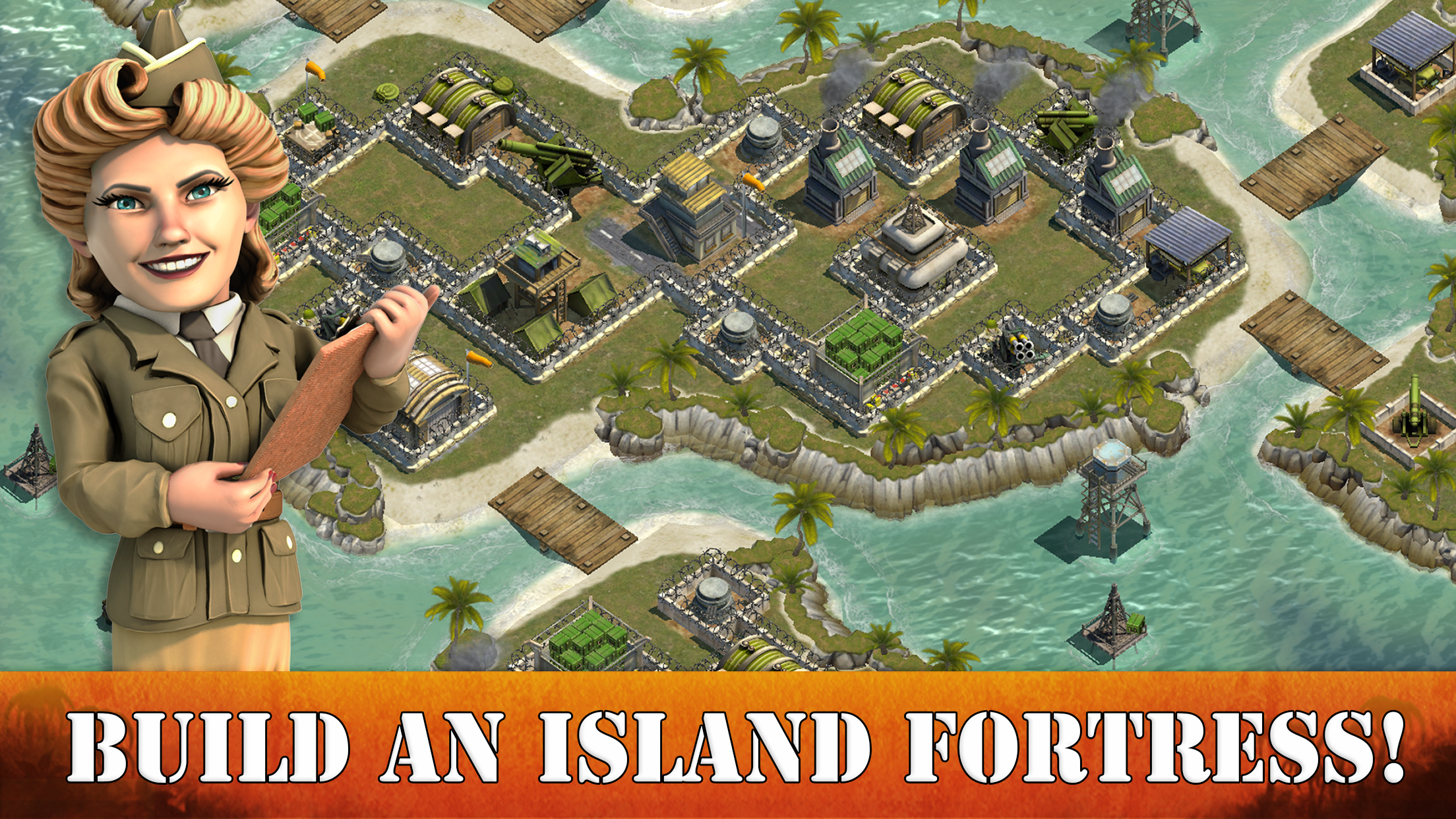 Battle Islands Game Screenshot