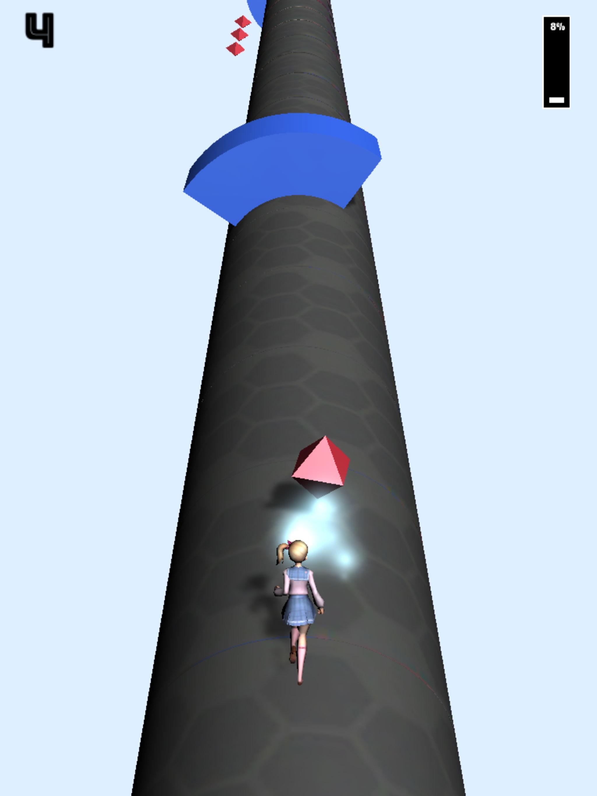 Helix Dash ゲームのスクリーンショット