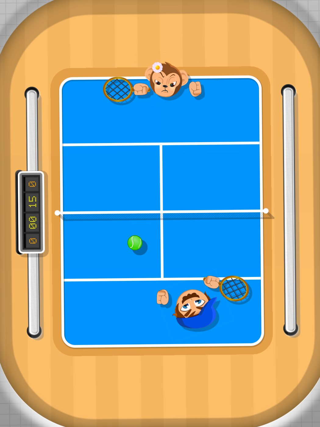 Captura de Tela do Jogo Bang Bang Tennis Game