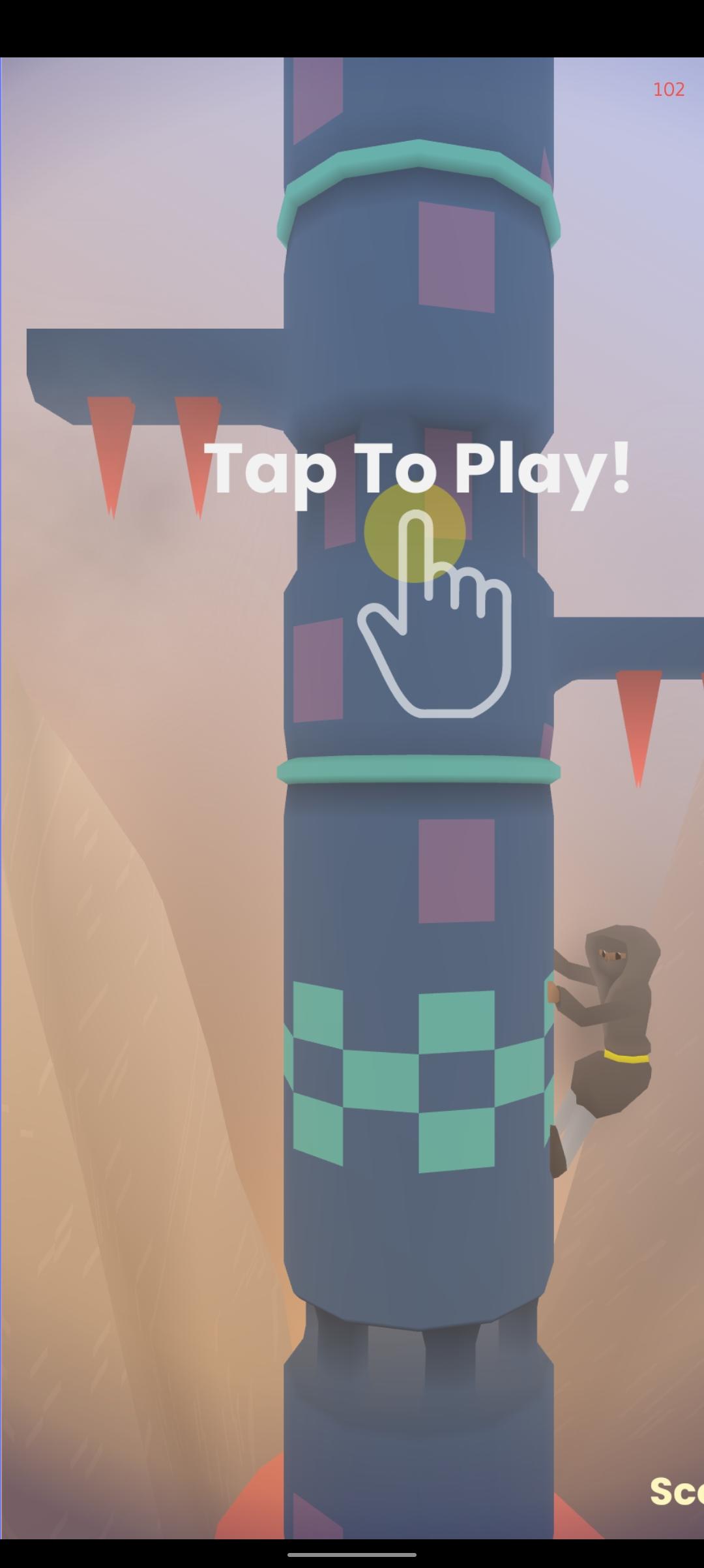 Tower jump 게임 스크린샷