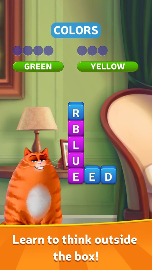 Kitty Scramble: Word Finding Game遊戲截圖