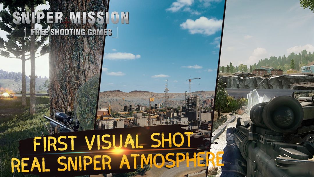 Screenshot of Sniper Mission - Free shooting games