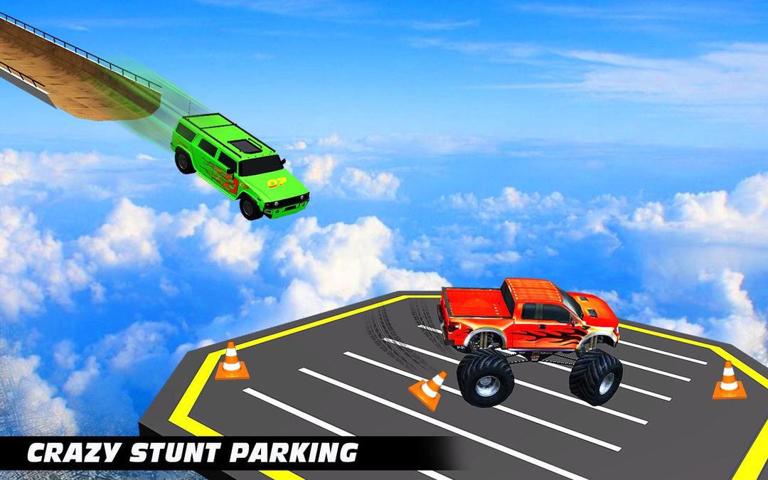 Extreme Monster Truck Car Stunts Impossible Tracks 게임 스크린 샷