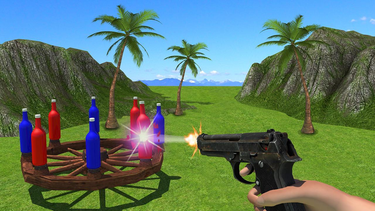 Скриншот игры Bottle Shoot Expert