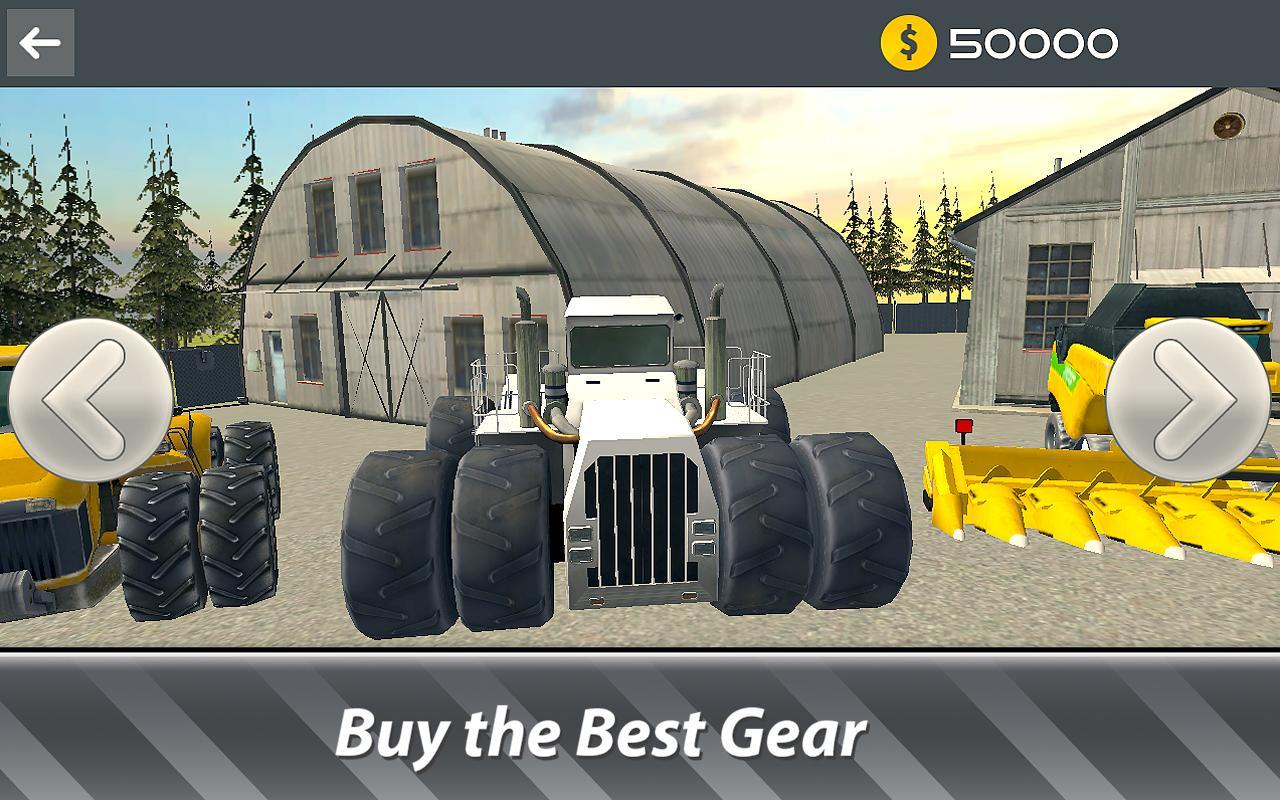 Big Machines Simulator: Farmin Game Screenshot