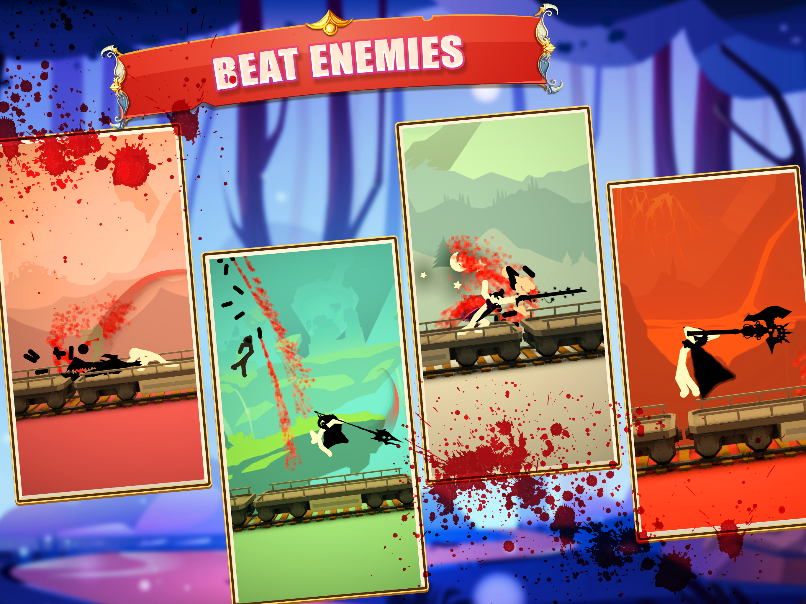 Stick Fight: Shadow Warrior 2 Game Screenshot