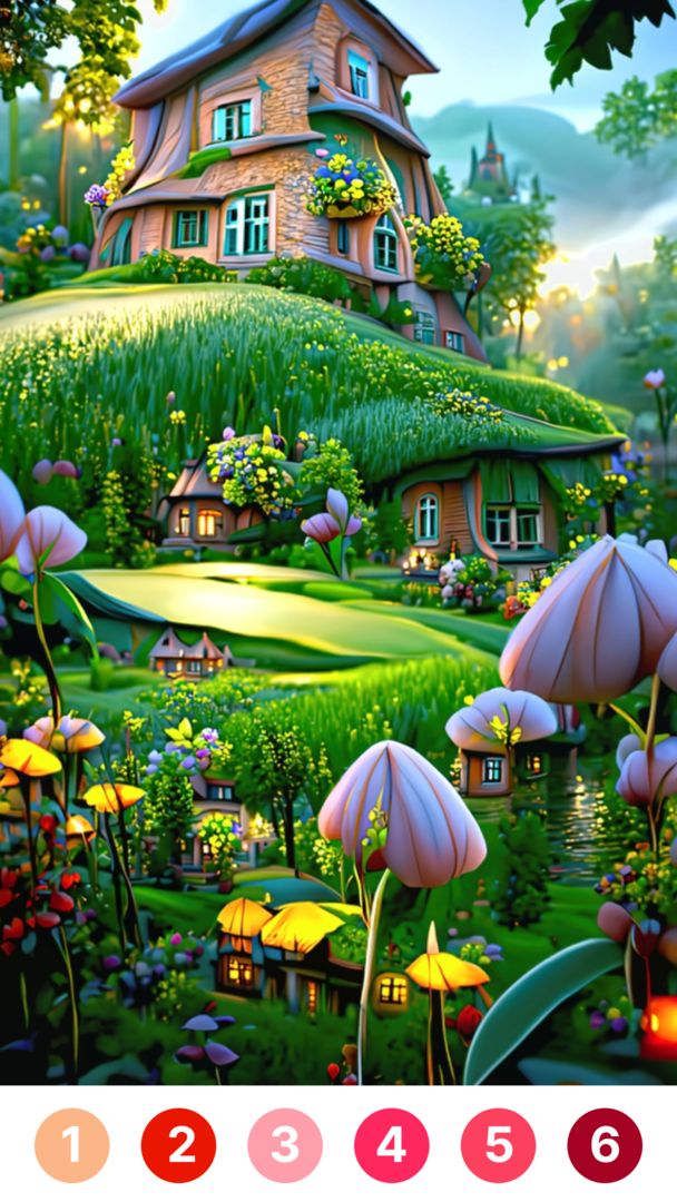 Exquisite Paint By Number Game Online Design Nature Exquisite Paint By Number Game Online Design Nature