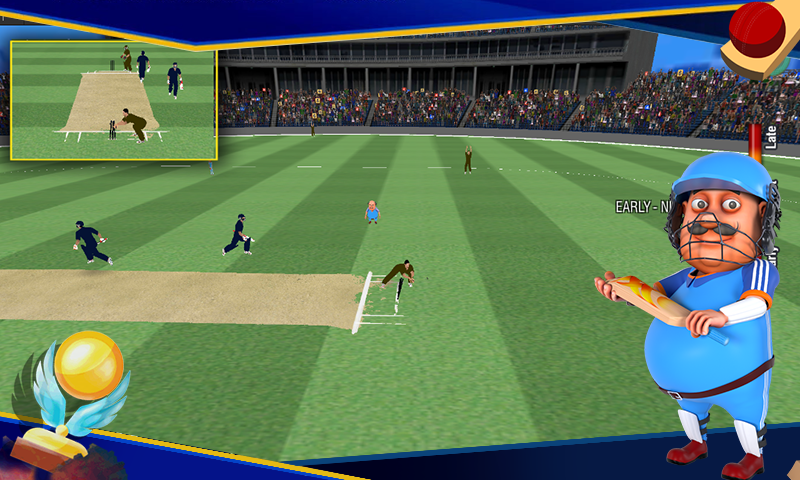 Motu Patlu Cricket Megastar Game Screenshot