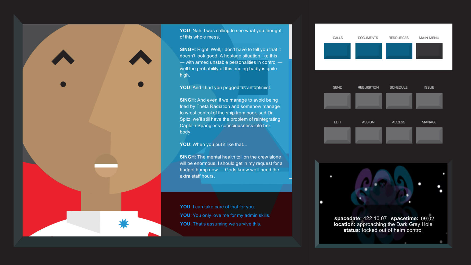 Screenshot of HRO: Adventures of a Humanoid Resources Officer